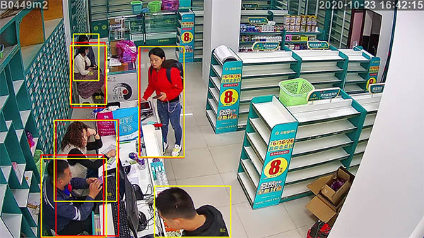 AI人形分析監(jiān)控系統(tǒng)調(diào)試畫(huà)面 AI人形分析監(jiān)控系統(tǒng)調(diào)試畫(huà)面